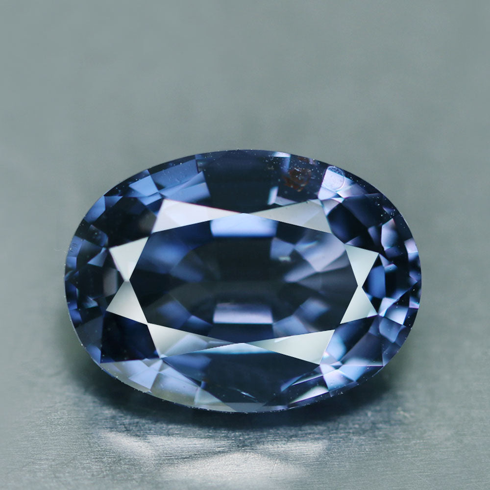 Blue Spinel, 5.12 ct. Color Change, Blue to Violet, GIA Certified, Flawless, Sri lanka, Oval Cut