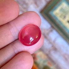 Rhodochrosite Watermelon Pinkish Red Highly Translucent Near Transparent Facet Quality Rare Large Cabochon