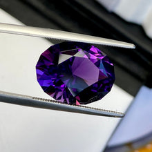 11.04 ct Amethyst, Flawless, Uruguay, Modified Precision Oval, Top Quality