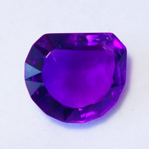 SOLD Master Gem Cutter Named this 12.95 Amethyst "Deep Purple"