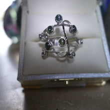 Cat's Eye Alexandrite and Diamond Bezel Set Custom Ring 14KWG