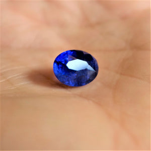 Ceylon Sapphire, 6 ct. Royal Blue Certified