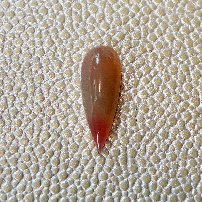 Hydrogrossular Bi-color Garnet (a.k.a Bi-Color Watermelon Garnet) 8.9 ct. Super Rare 