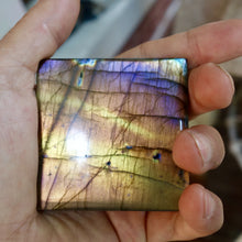 Rare Spectralite Labradorite AAA Quality, Rarest Color's (purple, astral blue) In one Huge Tile