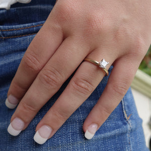 Vintage diamond engagement ring.