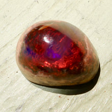 Mexican Matrix Opal, 9.50 Ct. Fantastic, Dominant Red, Multicolor, Cantera, Lost World Look