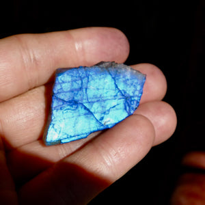 The Finest, Omni Directional Electric Blue Labradorite Specimen