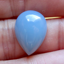 8.65ct Rare Colored Blue-Violet Brazilian Opal, Pear Shape