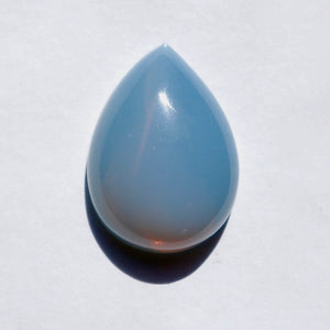 8.65ct Rare Colored Blue-Violet Brazilian Opal, Pear Shape