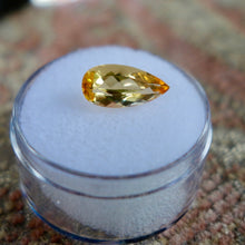 Imperial Topaz, 2.56 ct. Pear Shape, Top Color
