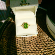 SOLD 5.66ct. Classic, Deep Green Himalayan Peridot Ring, Size 7 CLEARANCE
