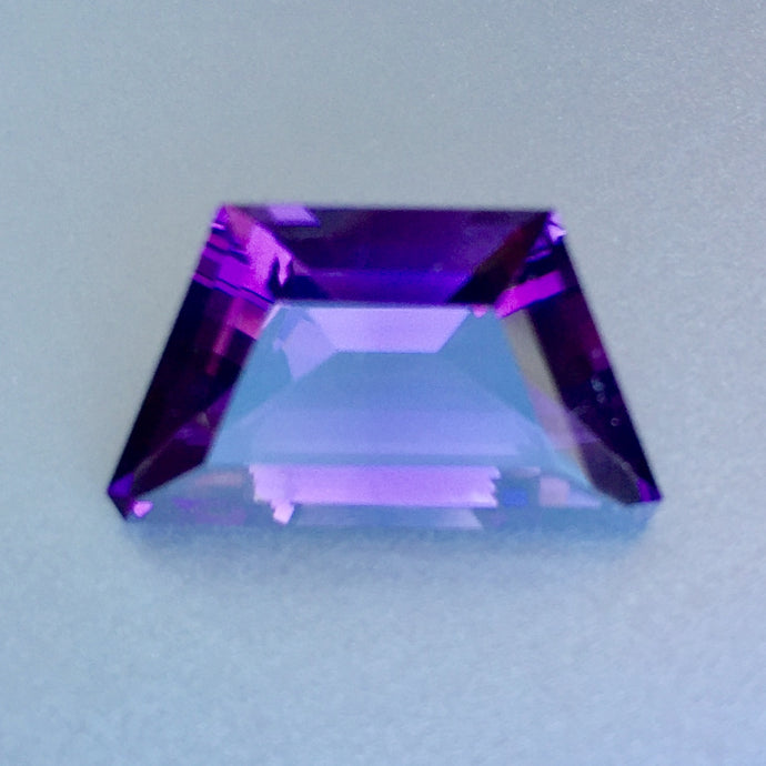 Amethyst, 11.55 ct. Deep Violet Plum, American Arizona, United States, Four Peaks Mine, Rarest Amethyst on Earth.