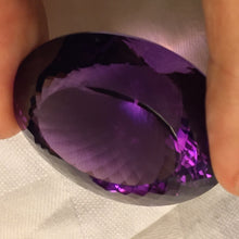 Amethyst, 162.00 ct. Oval Cut, Bolivia, Flawless, Collector Size Gem