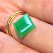 Extremely high quality Marlborough Green chrysoprase / chalcedony vaulted since 1970's and now being cut into amazing gems equal or exceeding the quality mounted during the 1970's by the highest end jewelers in the world