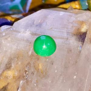 What is the rarest chalcedony? Marlborough Green mined out prior to 1980, very rare and often faked
