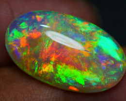 Opal, Peacock Crystal Opal, Rare, Omnidirectional