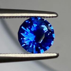1.11 ct. Sapphire, Bright Blue, Custom Cut by John Dyer to Be Named For Our Buyer