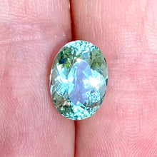 Mint Green Tourmaline, (probably copper-bearing)