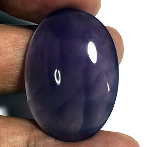 purple tortoise shell chalcedony 34.00 carats